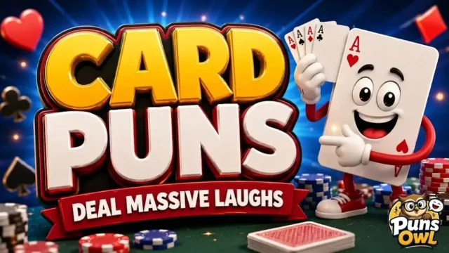 300+ Funny Card Puns for Game Night and Social Media 😂